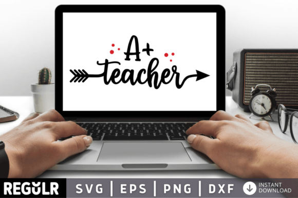 A Teacher Svg Design for Graphics and Crafts