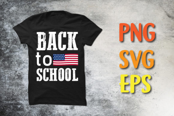 Back Tp School Svg T-shirt Design