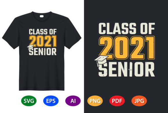 Class of 2021 Senior T-Shirt Design