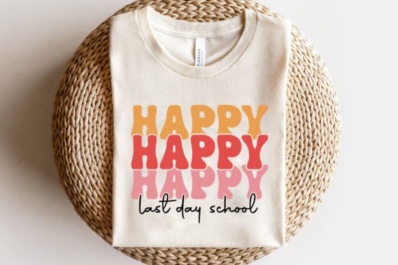Happy Last Day School SVG Design: Graphics and Crafts