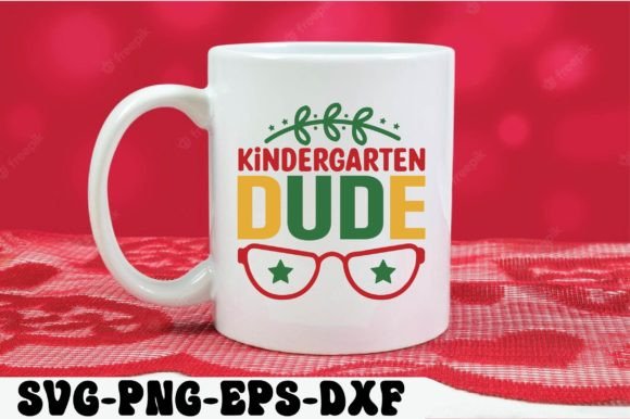 Kindergarten Dude Svg, Teacher Svg Graphics and Crafts