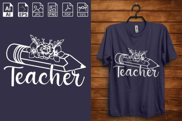 New Best Teacher T-shirt Design: Graphics for T-Shirt Designs