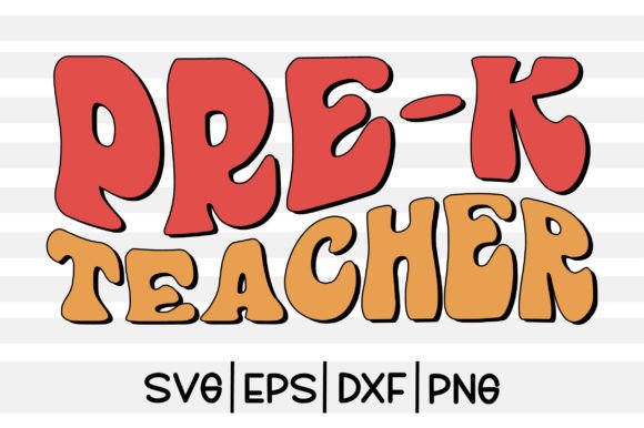 Pre-k Teacher SVG Design: Graphics for Crafts