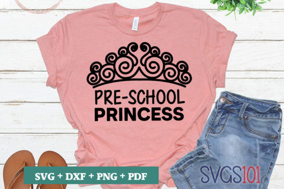 Pre School Princess SVG Review