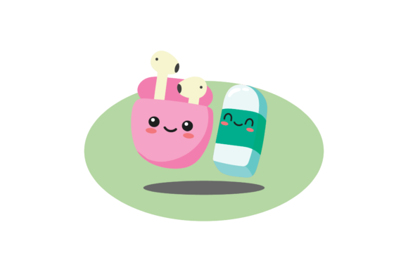 School Kawaii Earphone and Eraser SVG Review for Embroidery Projects