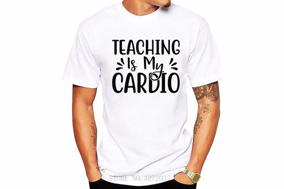 Teacher Svg Design, Teaching is My Cardio