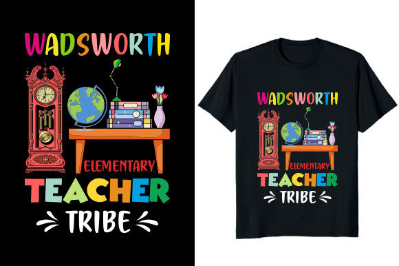 Wadsworth Elementary Teacher Tribe Embroidery Design Review